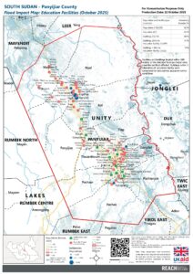 South Sudan - Flood Impact Education Facilities Panyijiar County (October 2025)