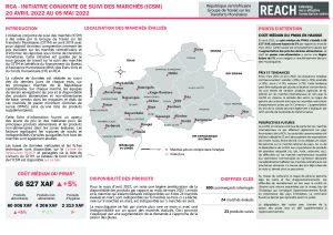 REACH RCA Fiche informative Suivi des marchés Avril 2022