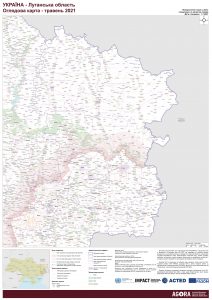 AGORA UKR Map REF Luhanska OverviewMap 01JUNE2021 A0 UA