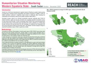 Humanitarian Situation Monitoring of Hard-to-Reach Settlements in Western Equatoria, October - December 2020