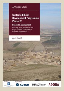 AGORA Sustained Rural Development Programme Phase IV Baseline Assessment, April 2019