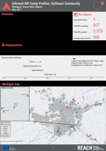 NGA_Factsheet_Informal IDP Camp Profile - Galtimari Community_May 2017