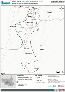 REACH SSD WASH Infra Rumbek North WaterSource November2021 A3