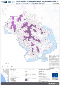 BGD_Map_CoxsBazar_AreasWithGreaterWindExposure_Camp 13_25SEP2018_A1
