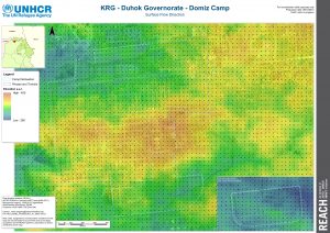 KRG - Duhok Governorate - Domiz Camp - Flow Direction - 08 October 2013