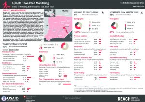 SSD_Factsheet_Kapoeta Town Road Monitoring_February 2019