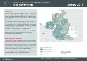 SYR_Factsheet_HSOS Subdistrict Factsheet Idleb_January 2018