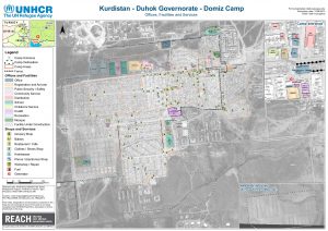 KRG - Erbil Governorate - Qushtapa Camp - Infrastructure - 19 May
