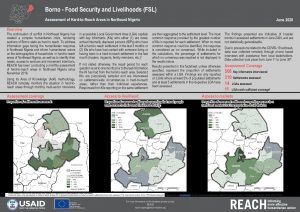 Hard-to-Reach FSL situation in Borno state, Nigeria - June 2020