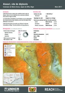 NER_HCR_Factsheet_Profil Site de Déplacés_Commune de Maine-Soroa_Alaouri_Mars 2017