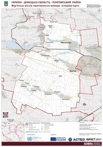 AGORA UKR Map REF Mariinka HromadaOverview 28SEP2021 A0