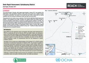 SOM_Situation Overview_Gedo Rapid Needs Assessment - Garbahaarey District_November 2017