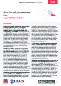 REACH South Sudan - Qualitative Food Security Assessment in Pibor - August 2024