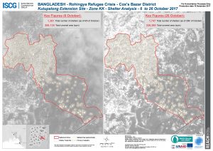 Bangladesh - Cox's Bazar - Kutupalong Extension Site - Zone KK Shelter Analysis Comparison - 6 to 26 October 2017