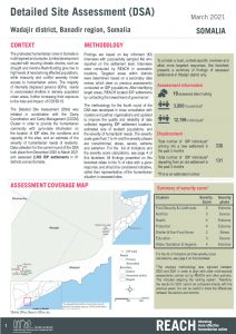 REACH SOM Factsheet DSA Wadajir March 2021
