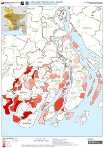 BGD_Map_Number of reported affected people per Union_June 2013