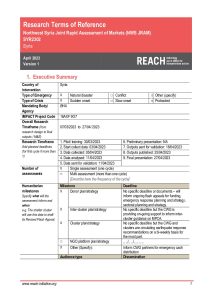 REACH Syria Terms of Reference JRAM NWS March2023