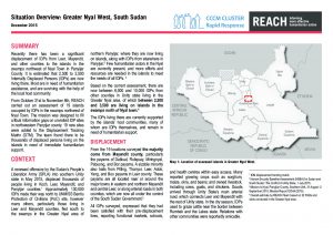 SSD_Situation Overview_Greater Nyal West_December 2015