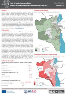 Suivi de la situation humanitaire au Sud-Kivu, décembre 2021