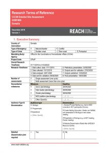 Somalia CCCM Detailed Site Assessment - December 2019