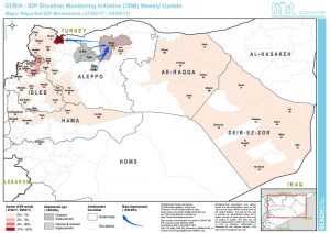 REACH SYR Map ISMI Week 15 IDP Movement 27/03/17 - 05/03/17