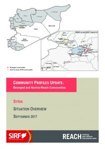 SYR_Situation Overview_Community Profiles Update_September 2017
