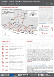 REACH_CAR_Evaluation multisectorielle dans les zones difficiles d’accès en RCA, Sud-est 2_Février 2022