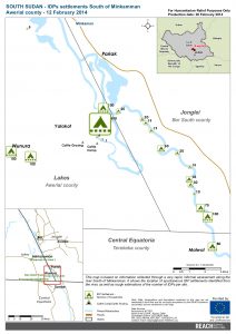 SSD - IDPs settlements South of Minkamman Awerial county