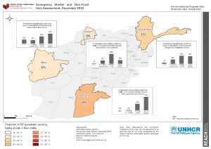 REACH AFG ESNFI Map IDP Unsafe in shelter Dec2019