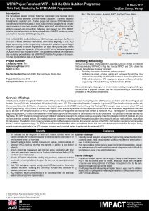 WFP9_IMPACT_SSD_Factsheet_TonjEast_HarissProjectHcoNutrition_Mar2017