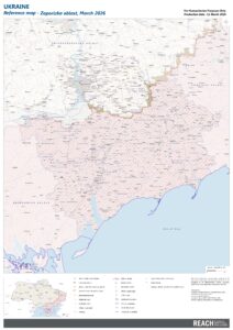 REACH UKR Map REF Zaporizka oblast Overview Map vertical 11 MARCH 2026 A0 EN