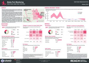 SDD_Factsheet_Akobo Port Monitoring_February_2018