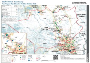 South Sudan - Flood Impact Education Facilities Koch County (October 2025)