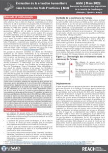 Suivi de situation humanitaire au Mali des personnes déplacées et non déplacées de la localité de Dorobougou (commune de Femaye) dans la région de Mopti, Focus groupe de discussion(2022-03-11)