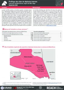 Profilage des sites de déplacés internes dans la commune de Maïné-Soroa, région de Diffa, Niger - Septembre 2020