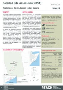 REACH SOM Factsheet DSA Wardhiigleey March 2021