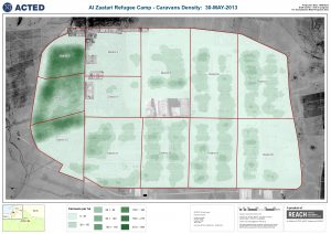 JOR_Caravans Density in Al Zaatari Refugee Camp_June 2013