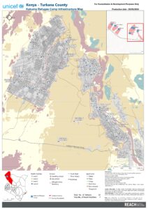 REACH WASH Infrastructure Map Kakuma Refugee Camp - August 2024