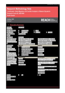 REACH_SSD_Methodology Note_Maridi Assessment_October 2018