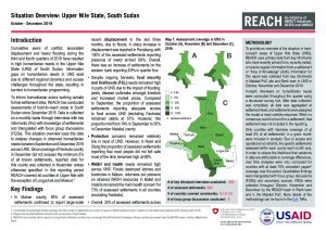 Upper Nile State Situation Overview South Sudan - Quarter 4 2019