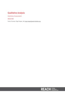 REACH Moldova - Refugee Intentions Assessment - Qualitative Data Analysis (February 2025)
