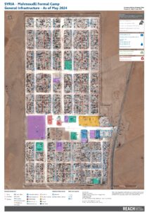 REACH Syria Mahmoudli Camp map May 2024