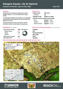 NER_HCR_Factsheet_Profil Site de Déplacés_Commune de Chetimari_Dabagoun Kayawa_Mars 2017