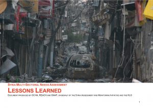 MSNA Lessons Learned Document