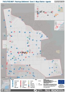 UGA_Map_Palorinya_Zone 2 Facilities_September 2018