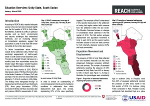 SSD_Situation Overview_Unity State_January-March 2018