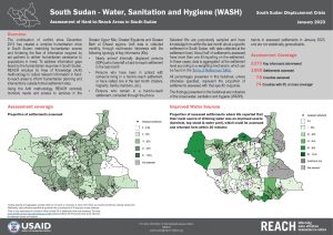 Assessment of Hard to Reach Areas: Water, Sanitation and Hygiene, January 2023