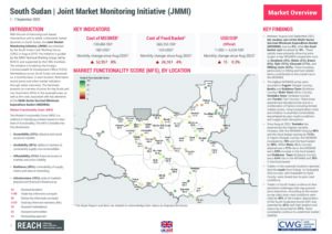 REACH South Sudan - Factsheet Joint Market Monitoring Initiative (JMMI) September 2025