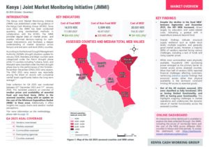 KCWG Kenya JMMI Q4 factsheet ASAL Counties, December 2025