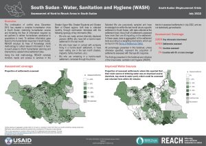 Assessment of Hard to Reach Areas: Water, Sanitation and Hygiene, July 2022